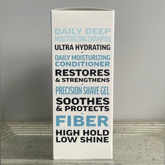 American Crew Deep Moisturizing Kit Shampoo Conditioner Shave Gel+ Styling paste - Picture 3 of 5